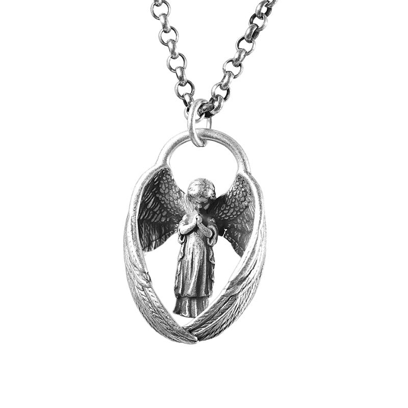 To My Son-S925 You are my angel necklace