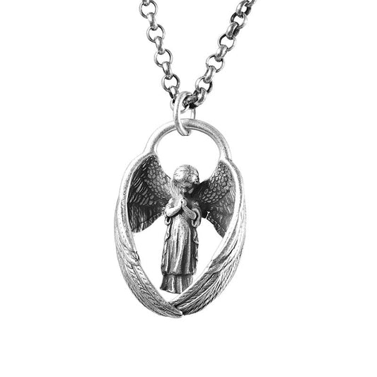 To My Son-S925 You are my angel necklace