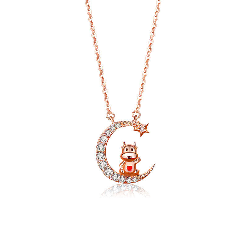 S925 Chinese zodiac necklace