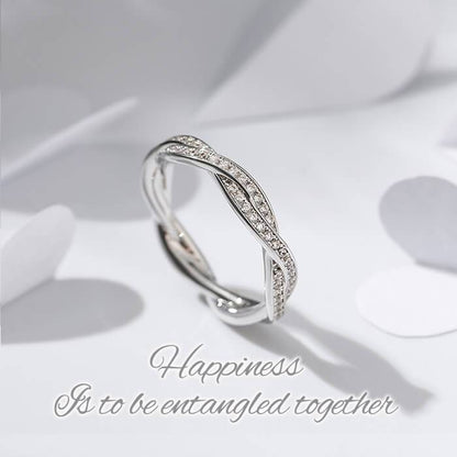 S925 Love You to Infinity Ring