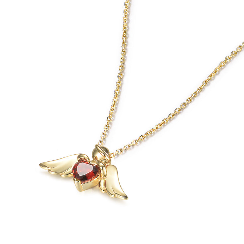 S925 Guardian Angel Necklace