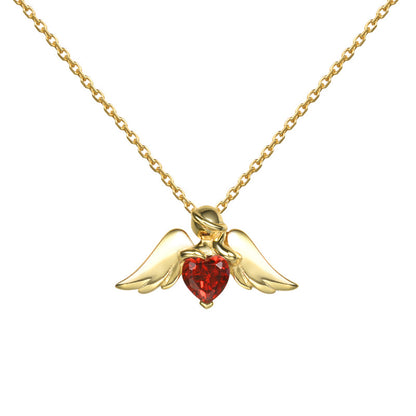 S925 Guardian Angel Necklace