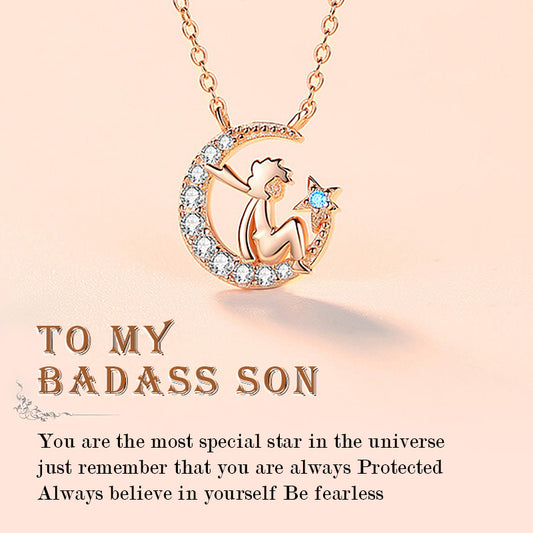 S925 Little Prince Fantasy Universe Necklace