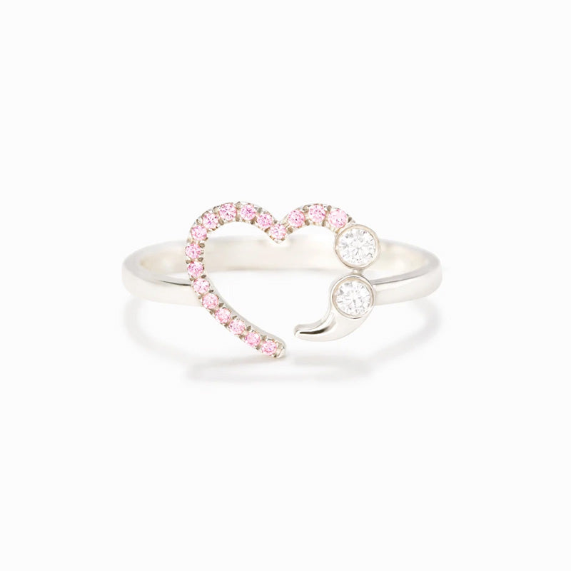 S925 The eternal heart ring