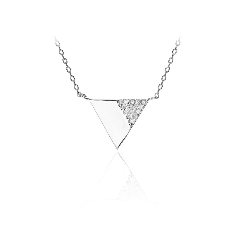 S925 TRIBE TRIANGLES NECKLACE