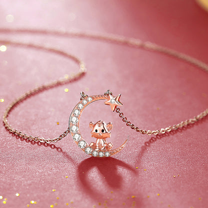 S925 Chinese zodiac necklace