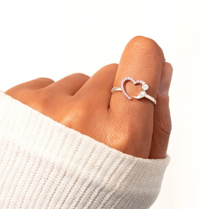 S925 The eternal heart ring