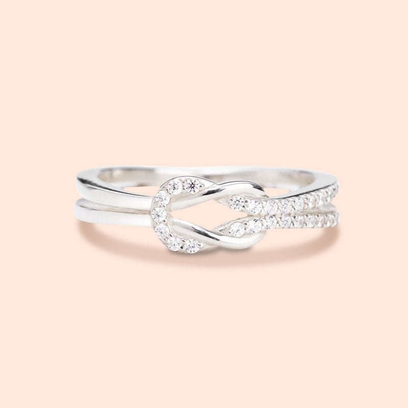 S925 Everlasting Friendship RING