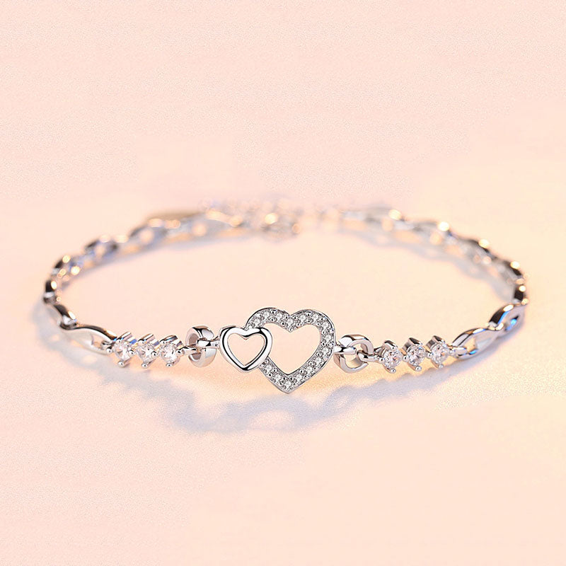 SOUL SISTER HEART BRACELET - CHERISH YOUR BOND