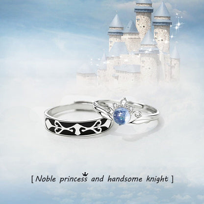 S925 Princess & knight Rings