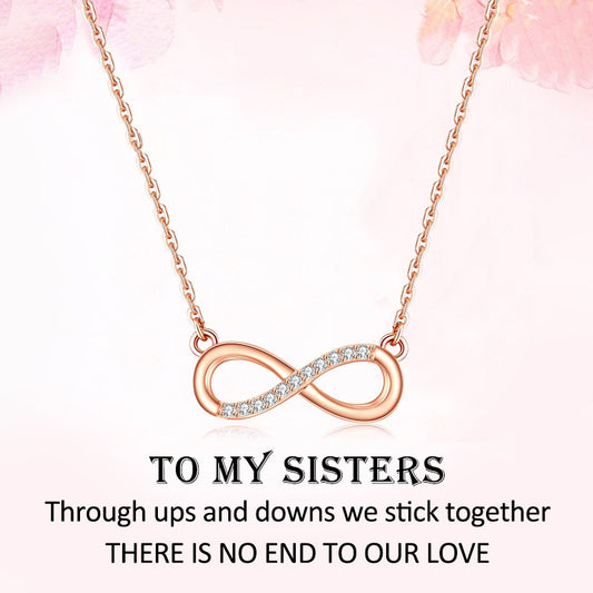 S925 Forever sisters necklace