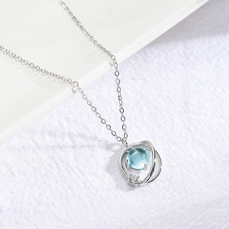 S925 DREAMWORLD Planet Necklace