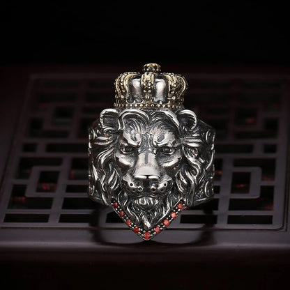 To My Son-S925 Great Lion King Ring