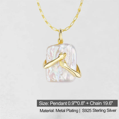 S925 GIVE ME A HUG Necklace