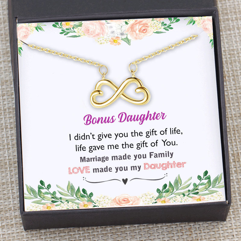 MOTHER & DAUGHTER FOREVER LINKED TOGETHER NECKLACE