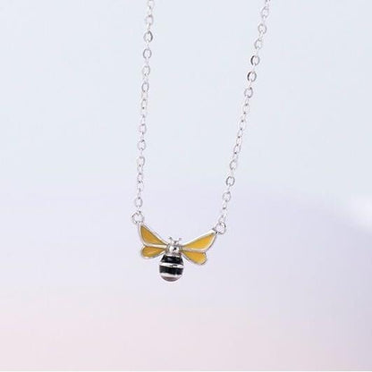 S925 Little Bee Necklace