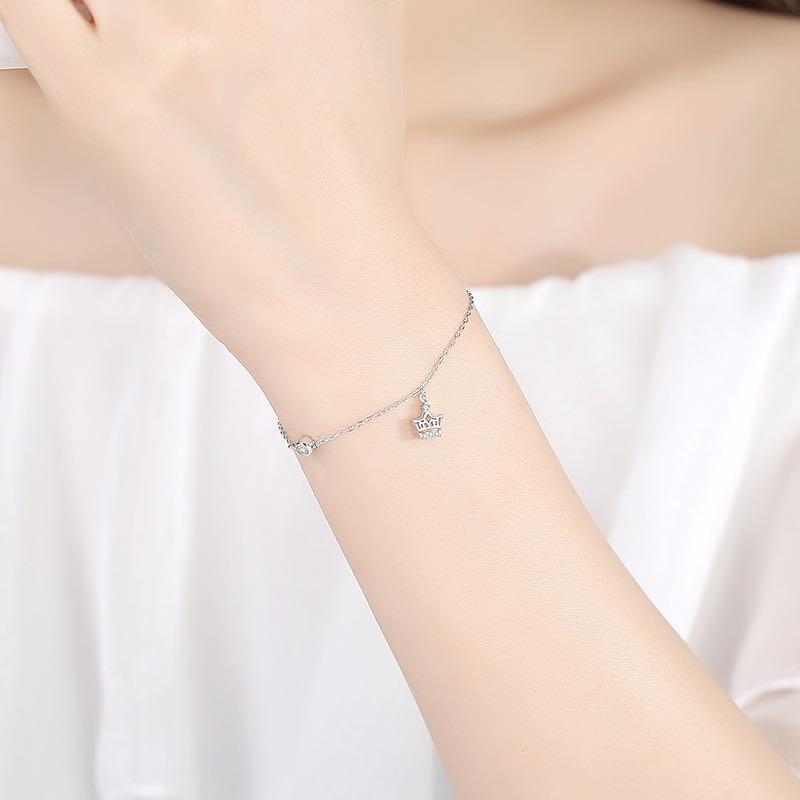 S925 Crown Bracelet