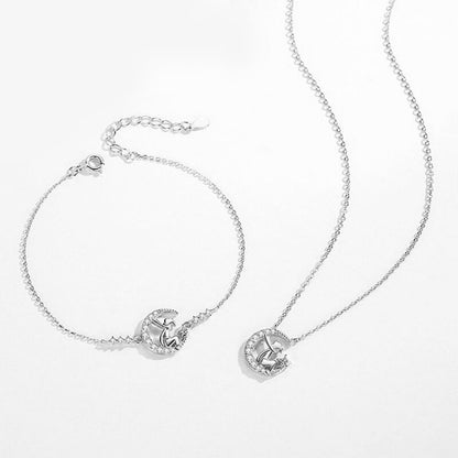 S925 Little Prince Fantasy Universe Necklace