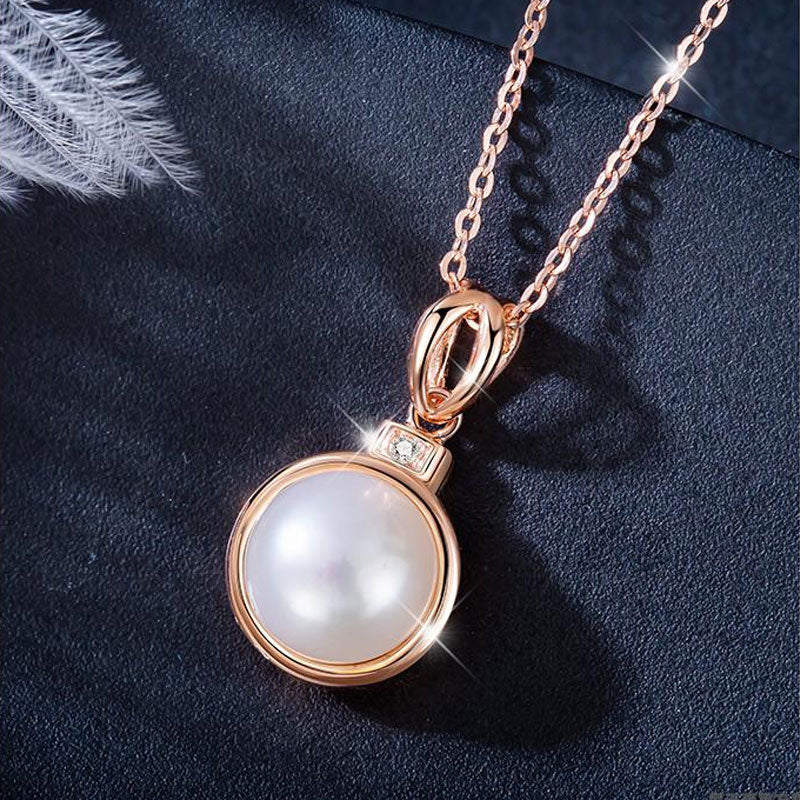 Delicate freshwater pearl necklace