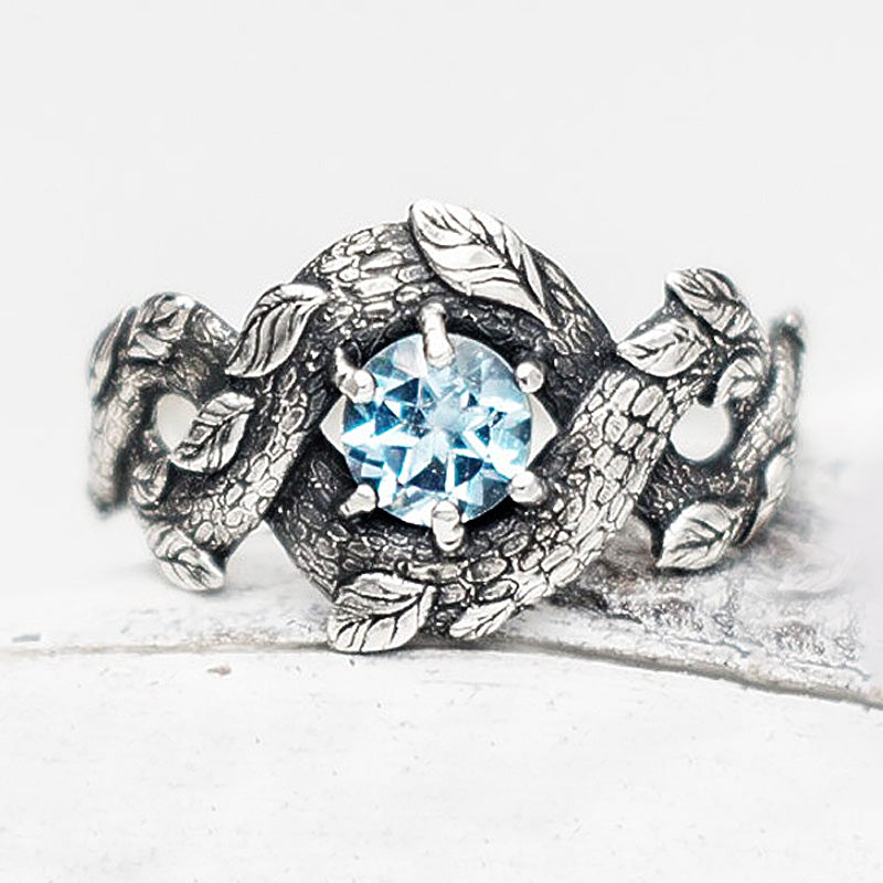 S925 Elven Queen ring