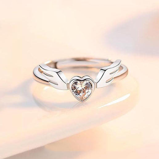 S925 Angel Wings Ring