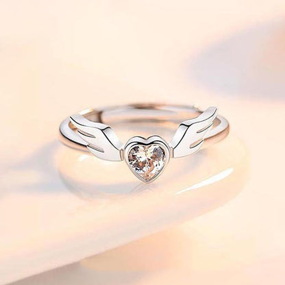 S925 Angel Wings Ring