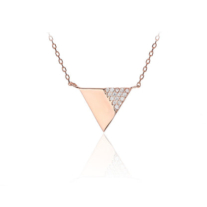 S925 TRIBE TRIANGLES NECKLACE