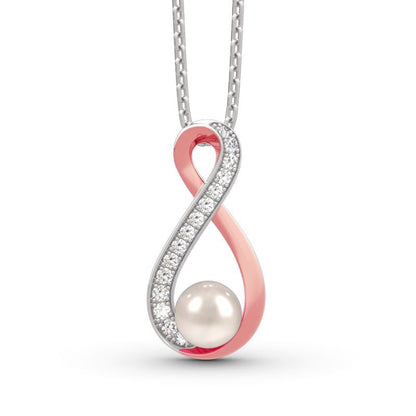 Mother & Daughter Infinity Necklace