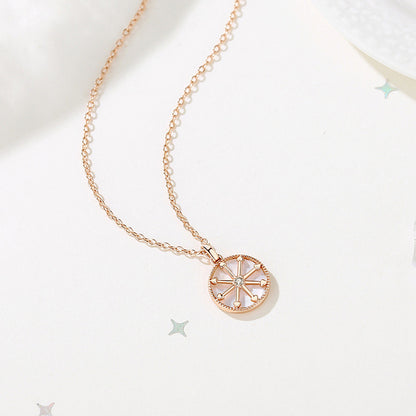 S925 Eternal pointer necklace