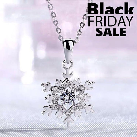 S925 Unique You Snowflake Necklace