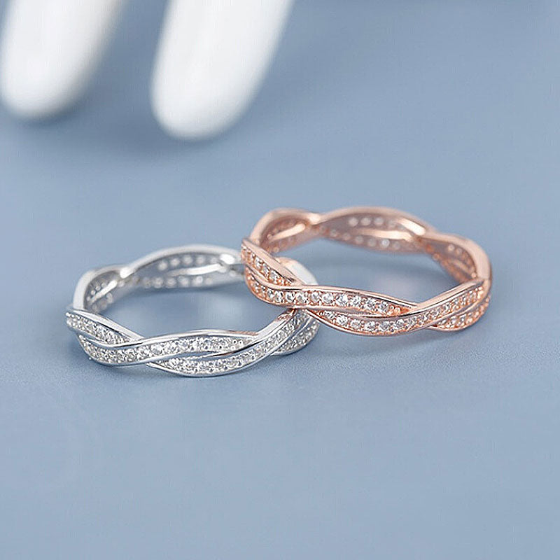 S925 Love You to Infinity Ring