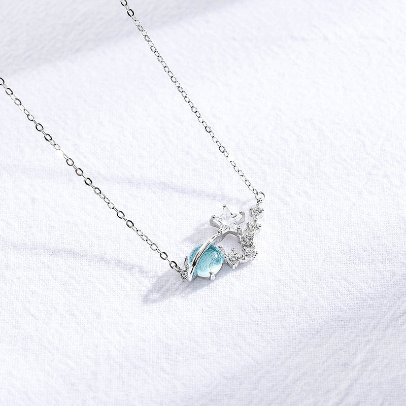 S925 DREAMWORLD Planet Necklace