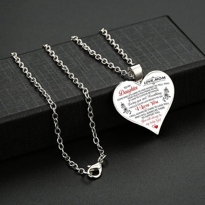 Heart pendant necklace