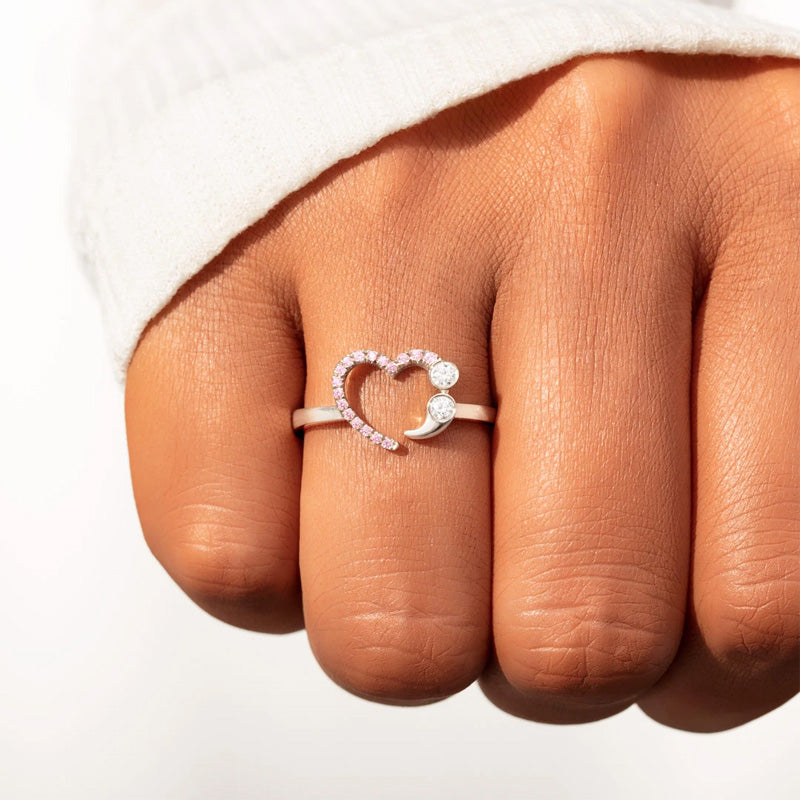 S925 The eternal heart ring