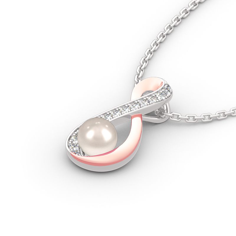 Mother & Daughter Infinity Necklace