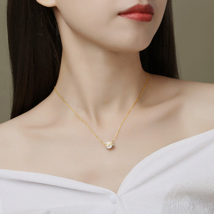 S925 Sun Goddess pearl necklace