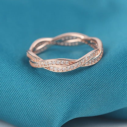 S925 Love You to Infinity Ring