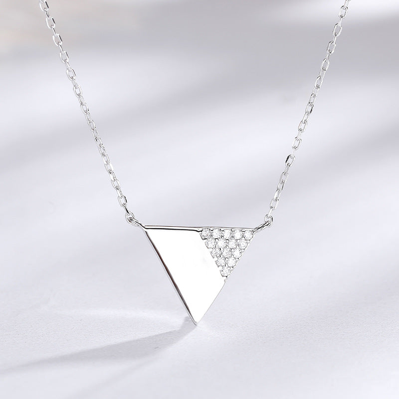 S925 TRIBE TRIANGLES NECKLACE