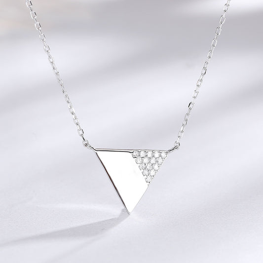 S925 TRIBE TRIANGLES NECKLACE