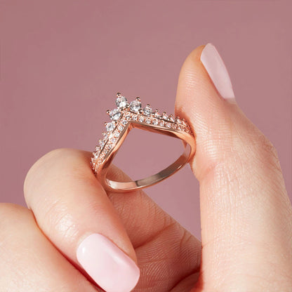 S925 Princess's wish ring