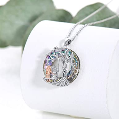 For Soul Sisters -925 Sterling Silver Tree of Life Necklace