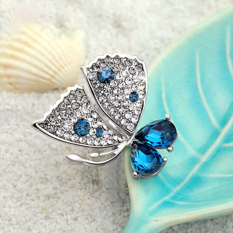 S925 BUTTERFLY KISS RING