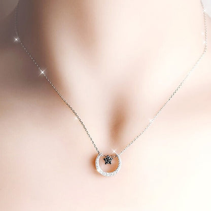 S925 Fantasy Star and Moon Necklace (12 kinds of DIY)