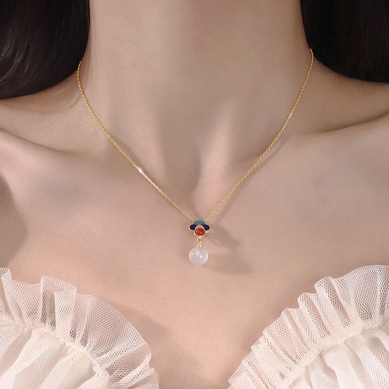 S925 Colorful Cloud Necklace