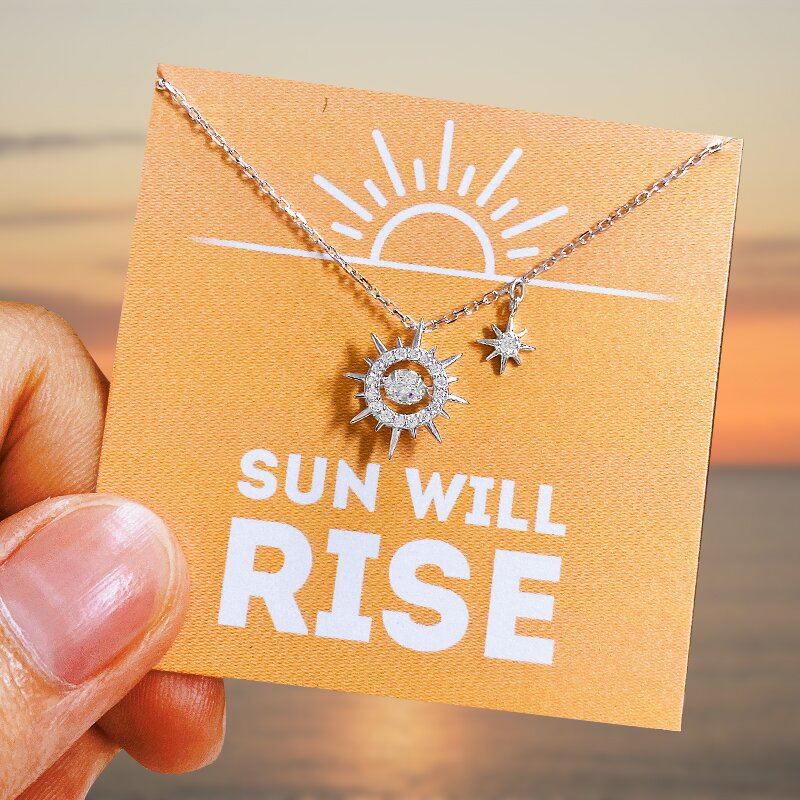 S925 Sun Will Rise Necklace