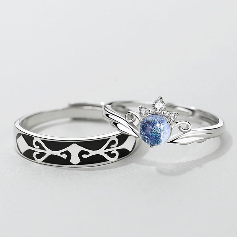 S925 Princess & knight Rings