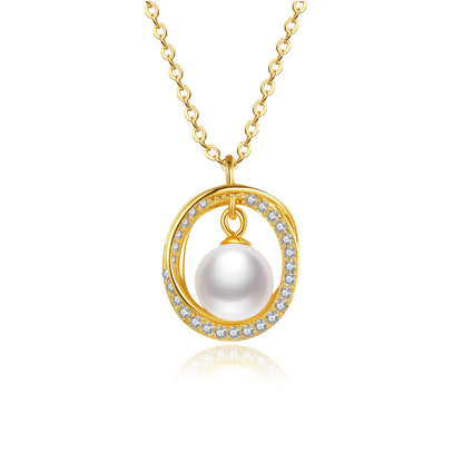 S925 Birthday Pearl Necklace