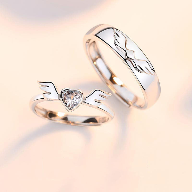 S925 Angel Wings Ring