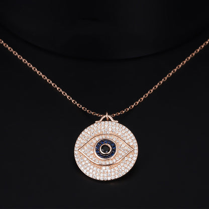 S925 Warding off Evil Evil Eye Necklace