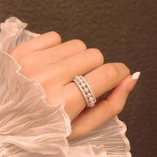 S925 Pearl Ring